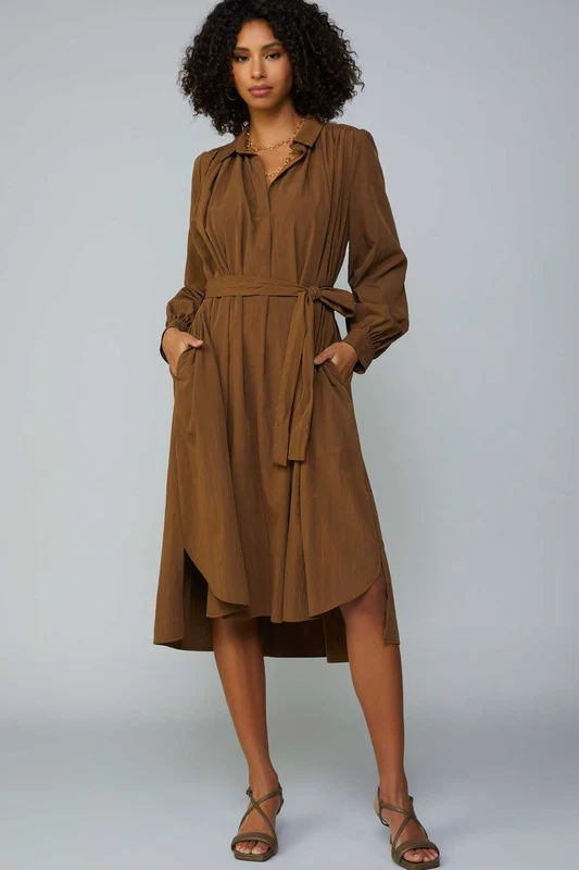 Cocoa Current Shirt Dress - Image 4