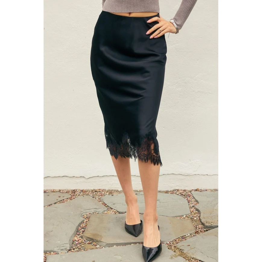 Diamond Lace Slip Skirt - Image 11