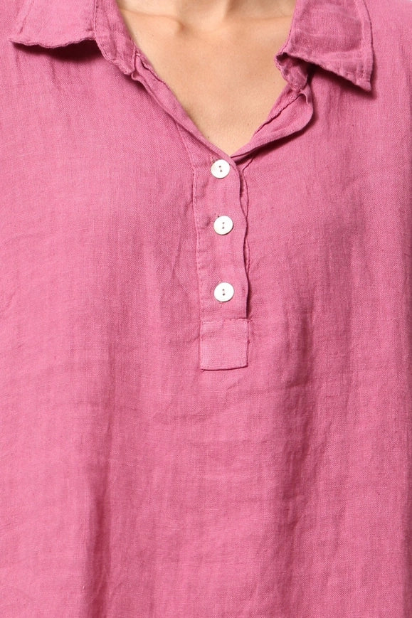 Lola Maxi Linen Dress - Image 17