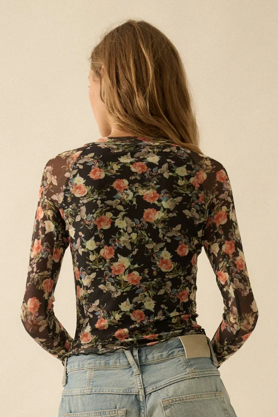 Bring It Back Floral Top - Image 11