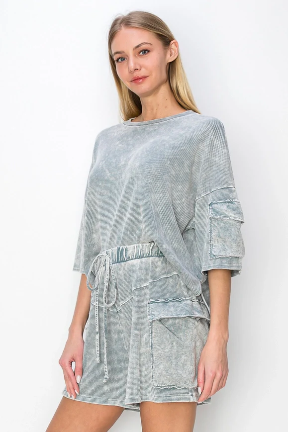 Mineral Wash Cargo Top