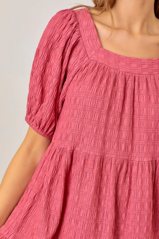 Raspberry Bella Dress - Image 3