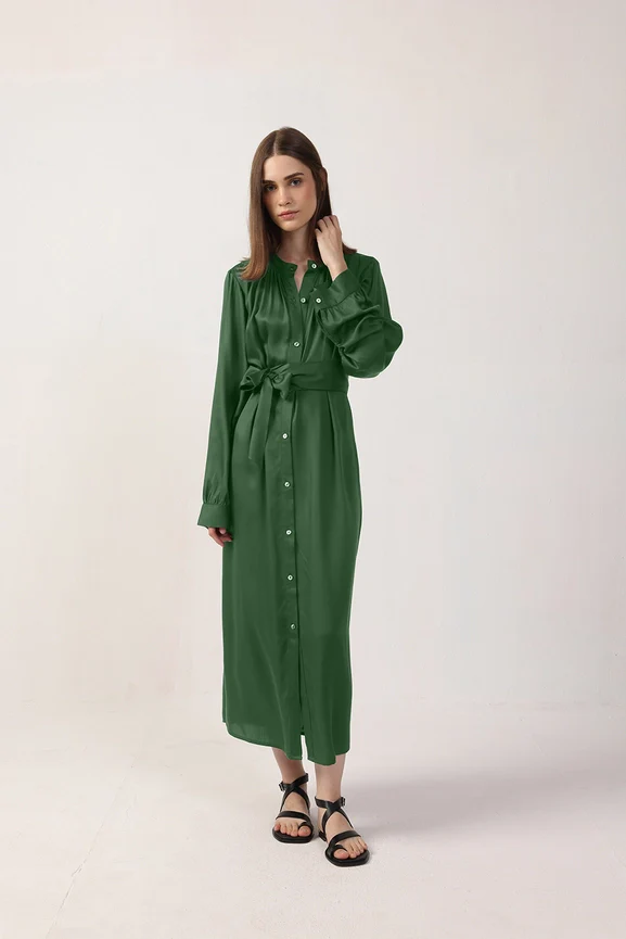 Camilla Satin Dress - Image 2